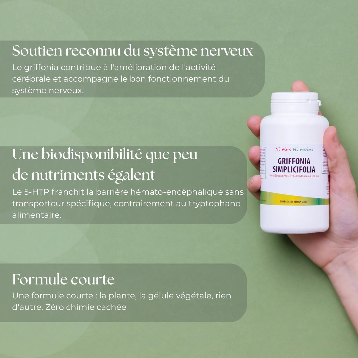 Les benefices du Griffonia simplicifolia titré 5-HTP Atout Santé Nature