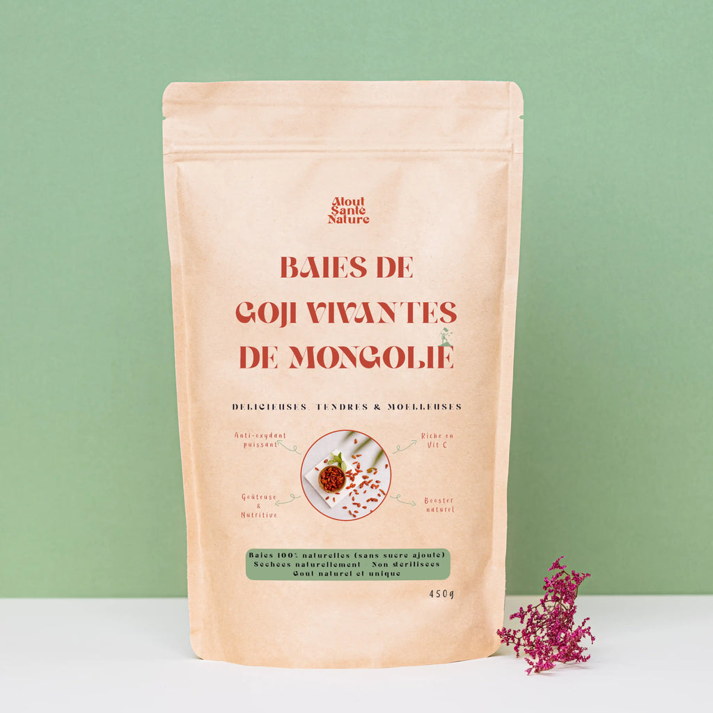 Baies de Goji vivantes - Source d'énergie Naturelle des Hauts Plateaux de Mongolie