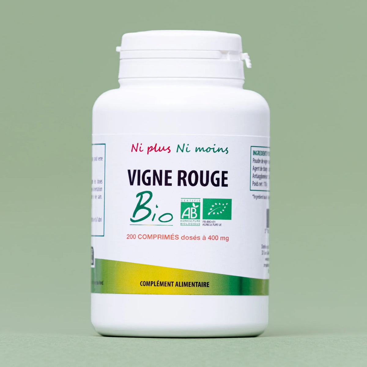 Boite de Vigne Rouge Bio Atout Sante Nature - Solution naturelle contre les jambes lourdes