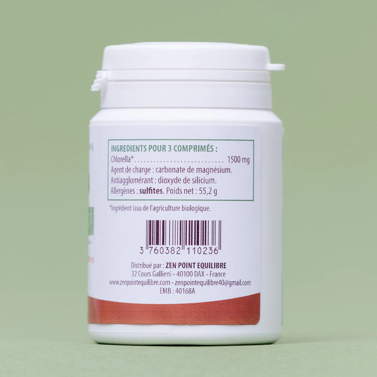 Chlorella Bio - 100 comprimés à 500mg
