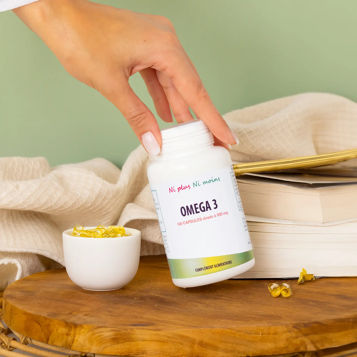 Oméga 3 - 100 capsules à 500mg