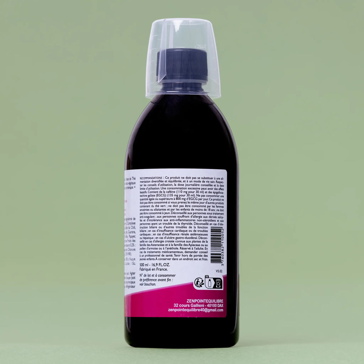 Draineur Minceur - Bouteille de 500 ml