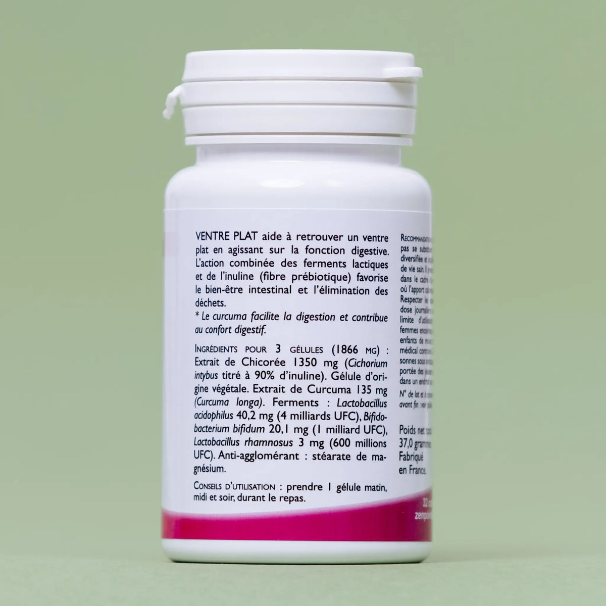 Complexe Ventre Plat & Confort Digestif - 60 gélules