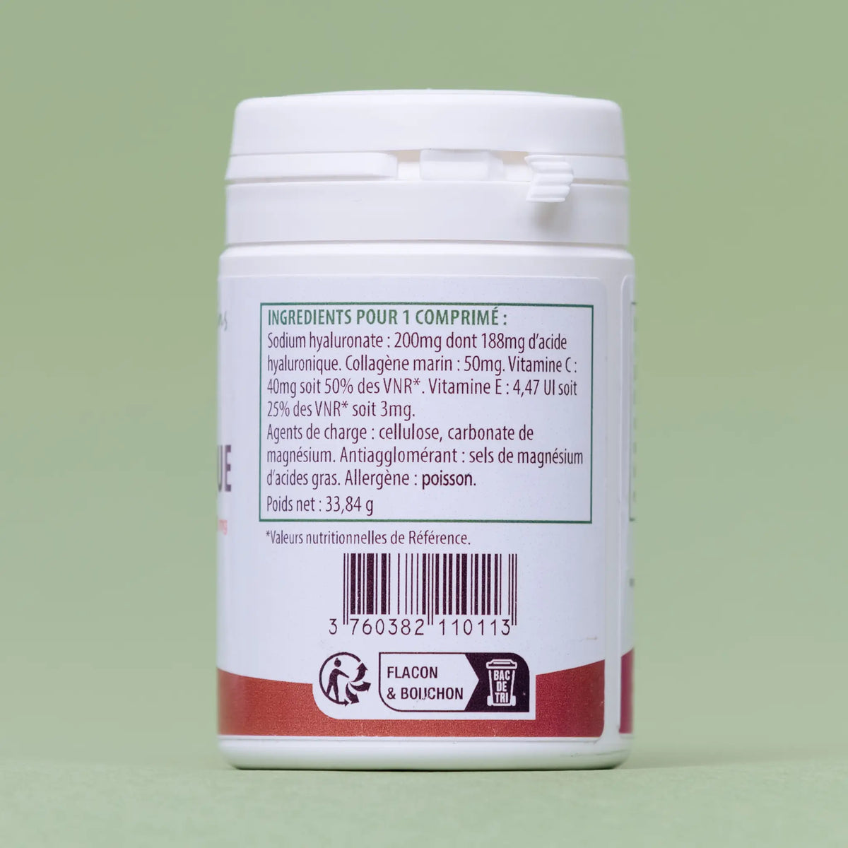 Acide Hyaluronique - 60 comprimés à 188 mg