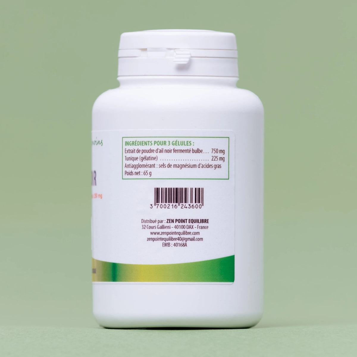 Ail Noir en gélules - 200 gélules à 250mg