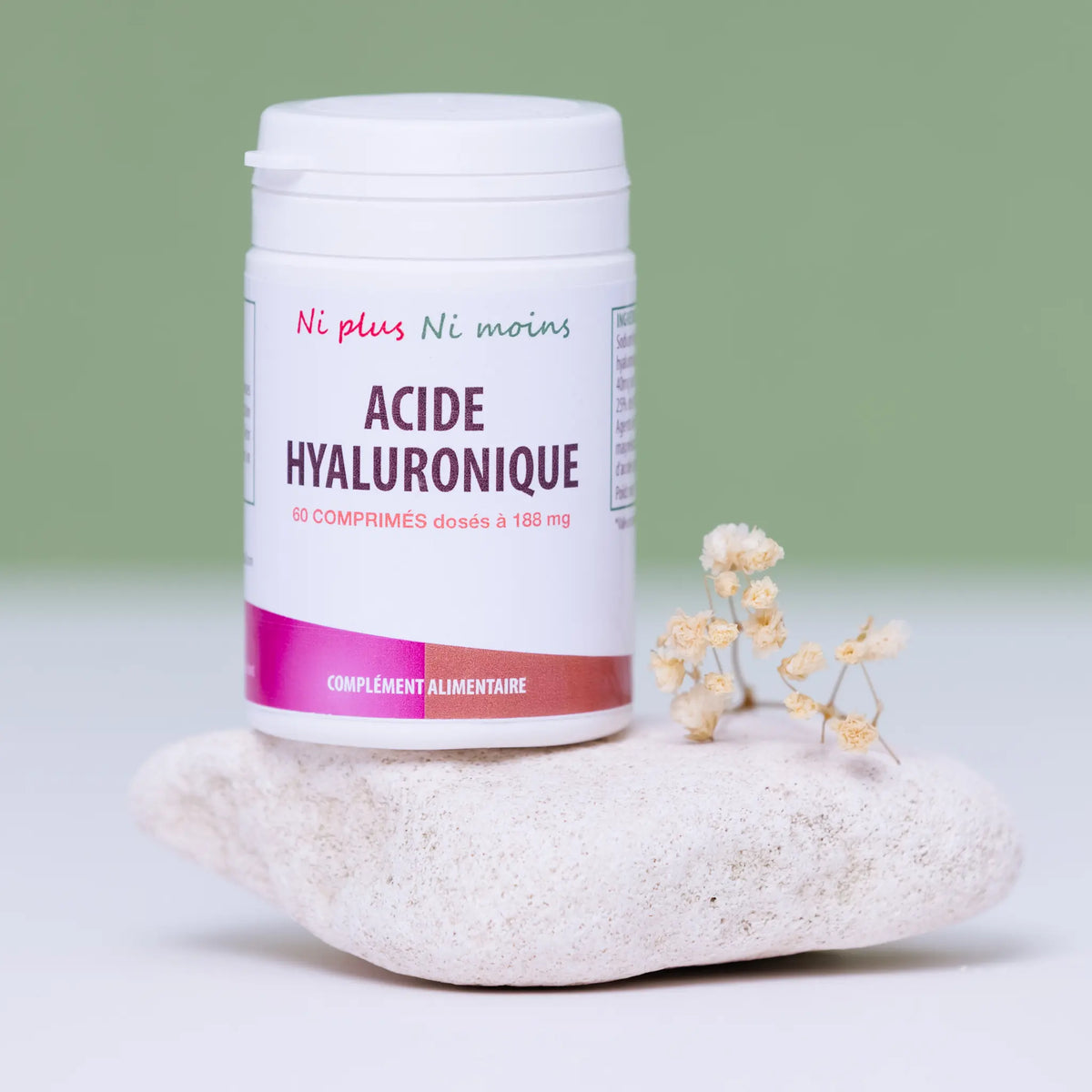 Acide Hyaluronique - 60 comprimés à 188 mg