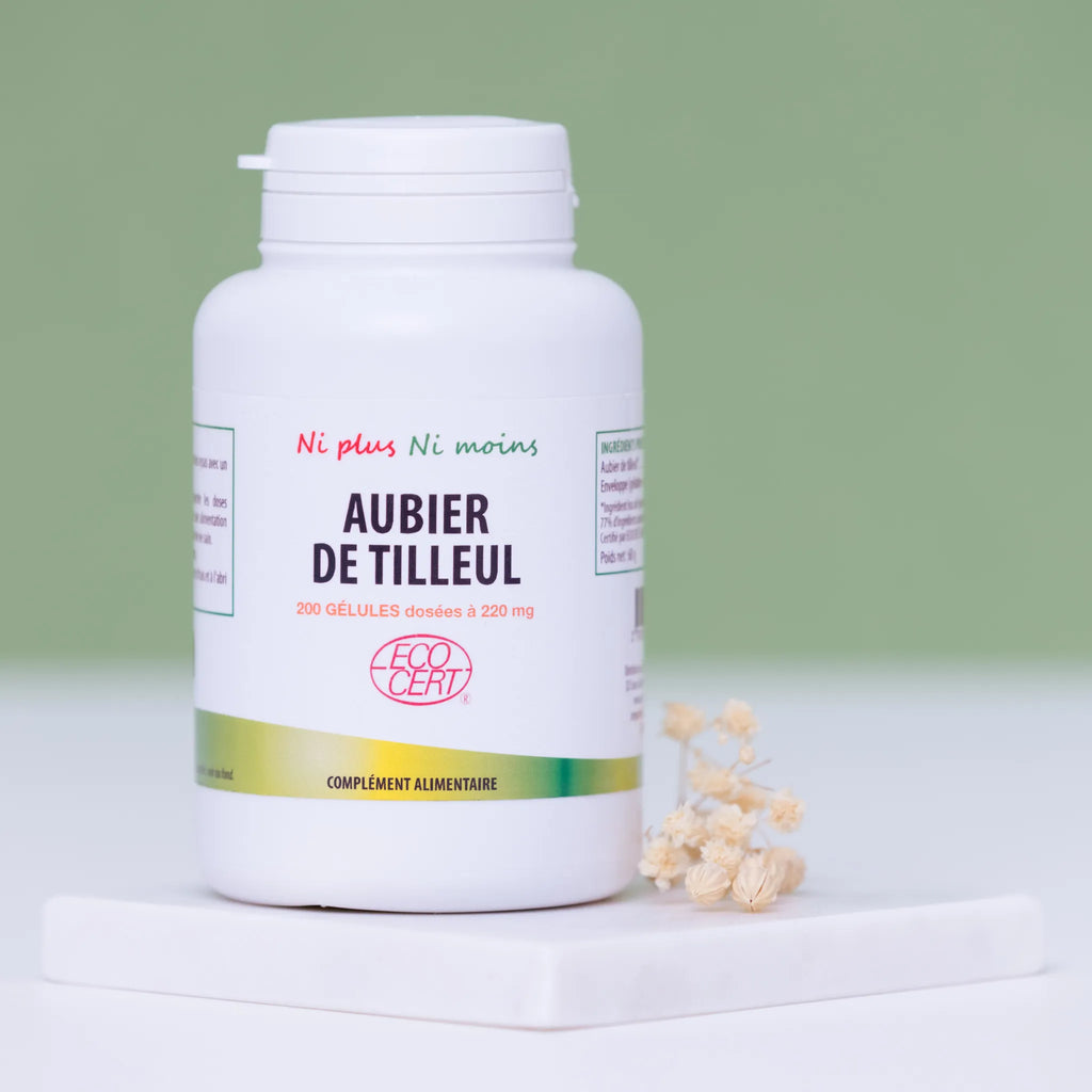 Aubier de tilleul BIO - 200 gélules à 220 mg