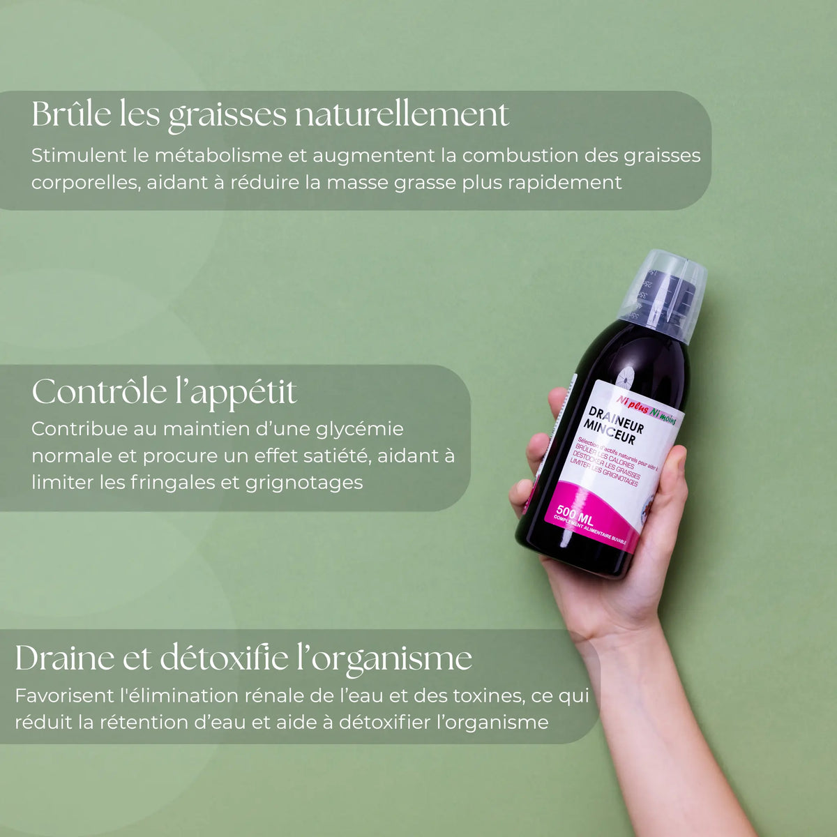 Draineur Minceur - Bouteille de 500 ml