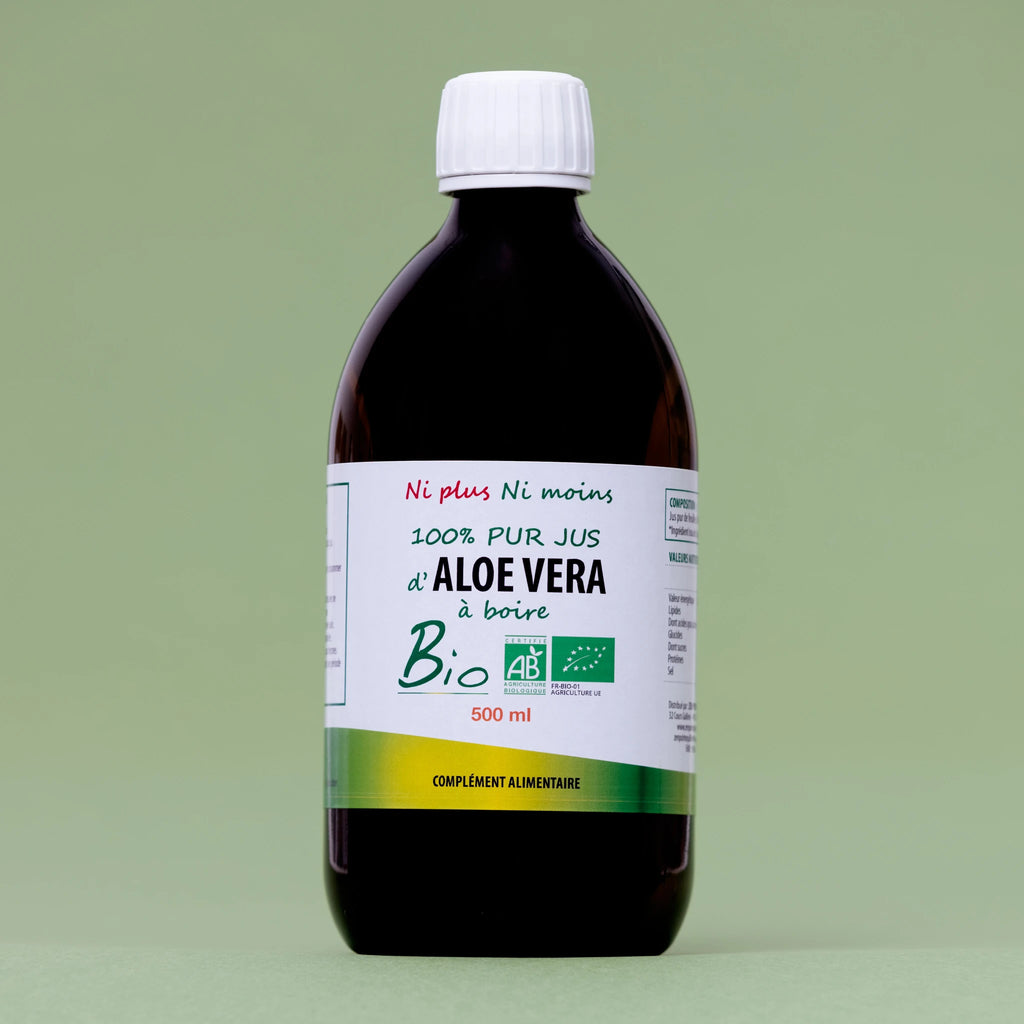 Aloe Vera Jus Bio - Bouteille 500 ml