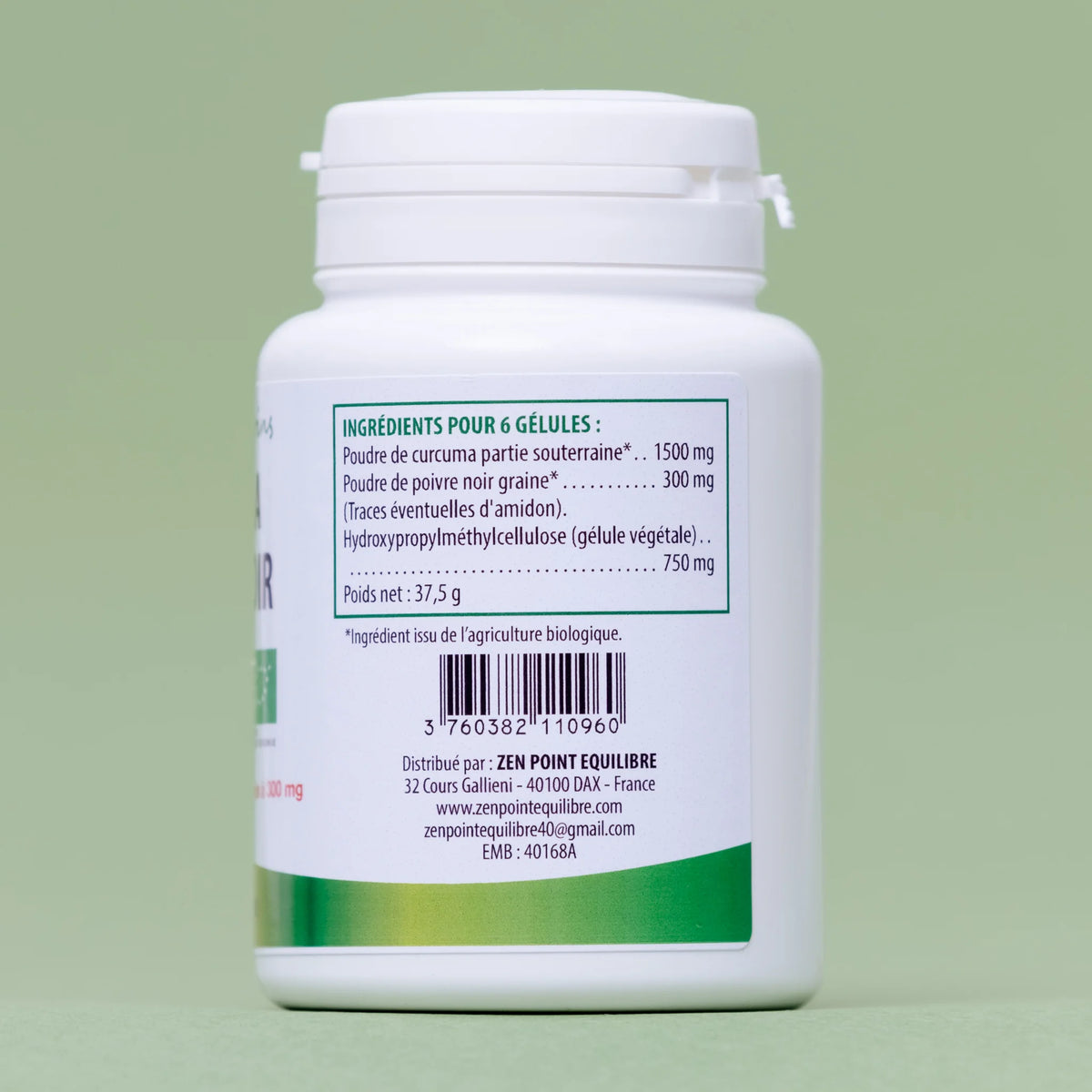 Curcuma Poivre noir Bio