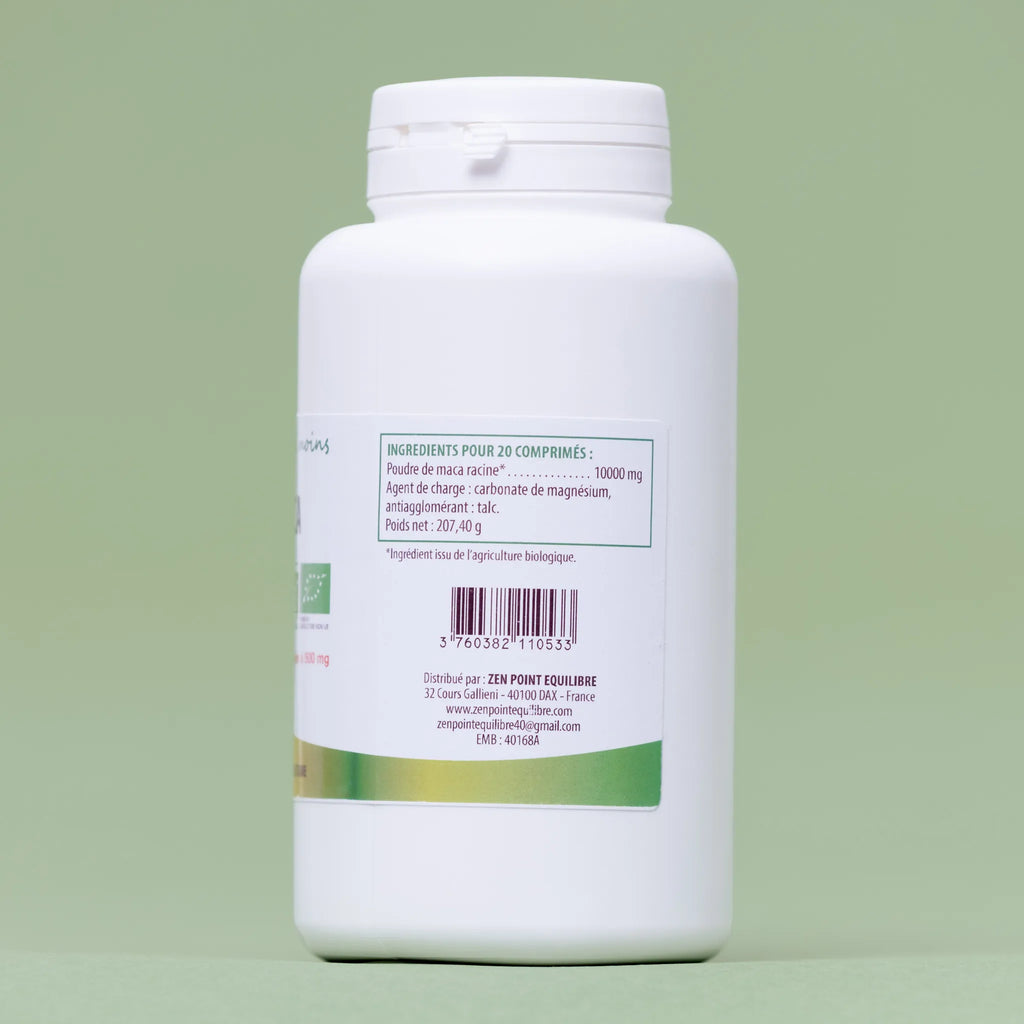 Maca Bio - 340 comprimés à 500mg