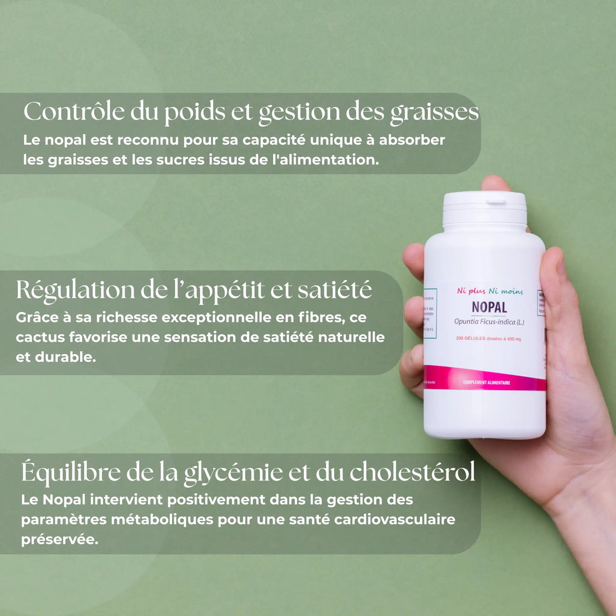 Nopal - 200 gélules à 450mg
