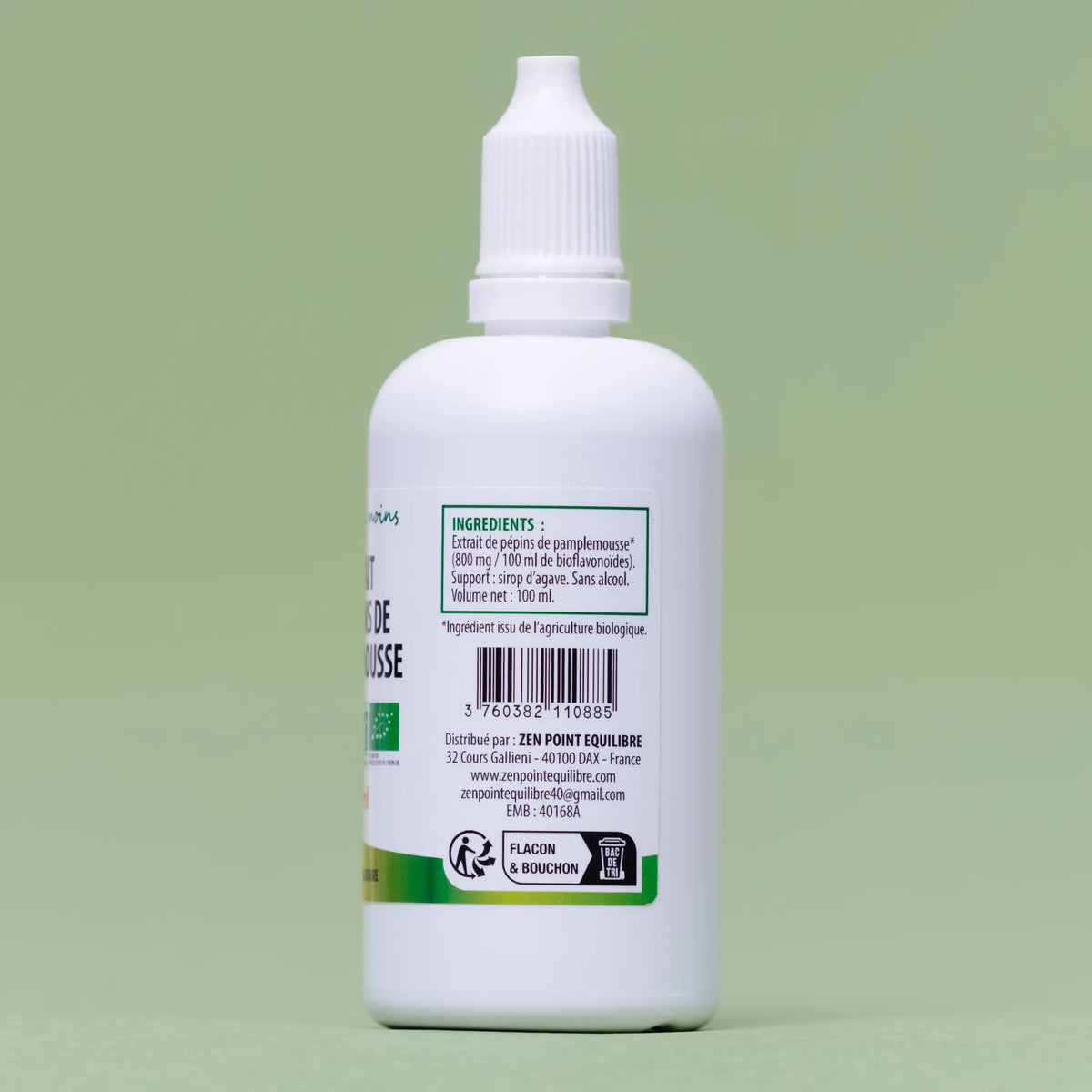 Pépin de pamplemousse BIO - Flacon de 100 ml