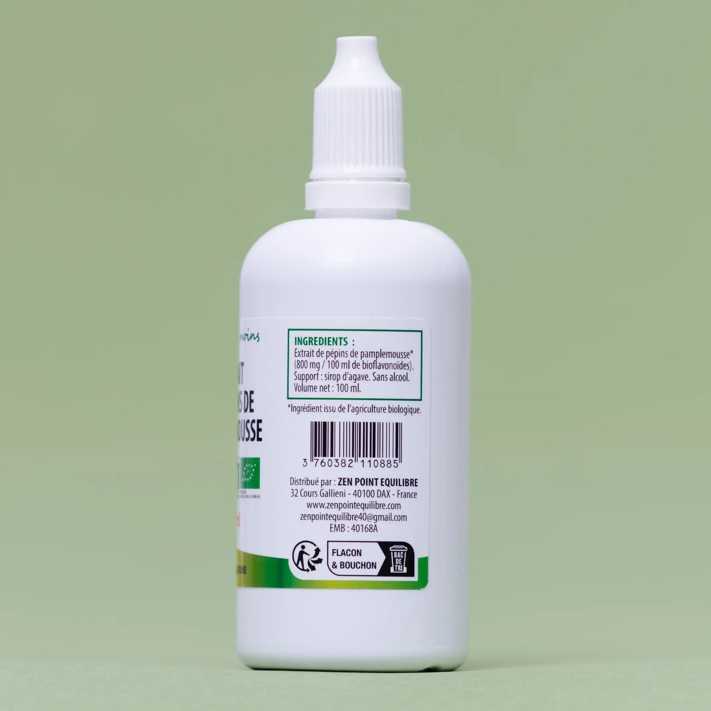 Pépin de pamplemousse BIO - Flacon de 100 ml