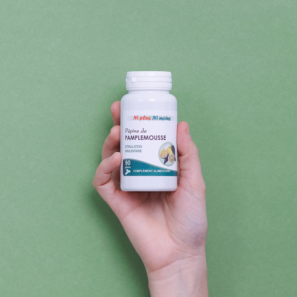 Pépins de Pamplemousse - 90 gélules à 392mg