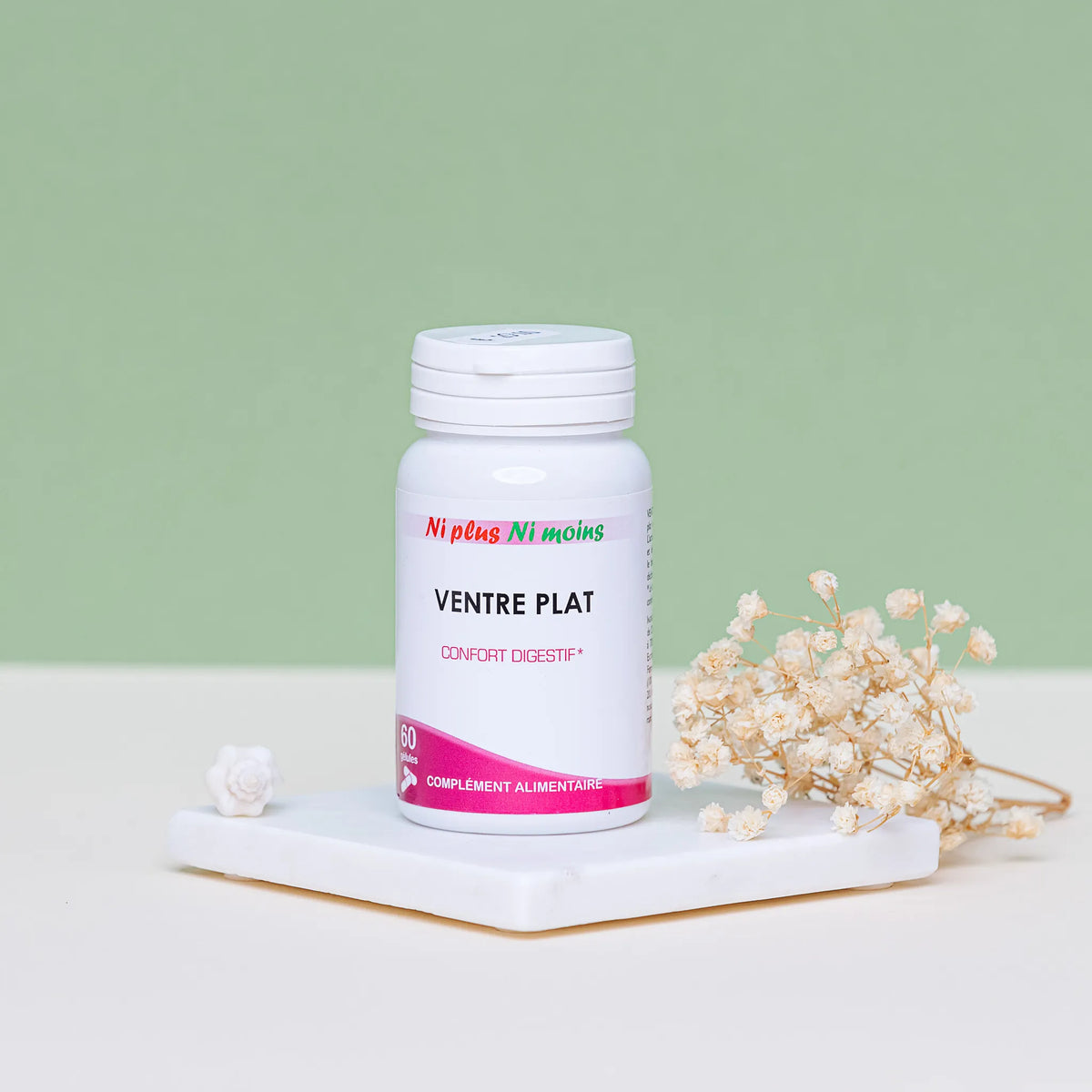 Complexe Ventre Plat & Confort Digestif - 60 gélules