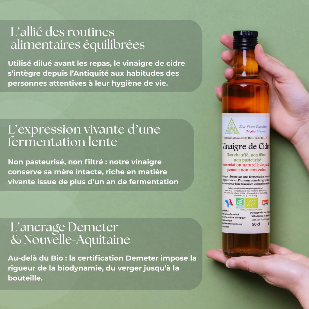 Vinaigre de cidre Bio
