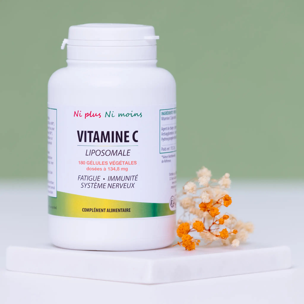 Vitamine C Liposomale - 180 gélules à 134,8mg