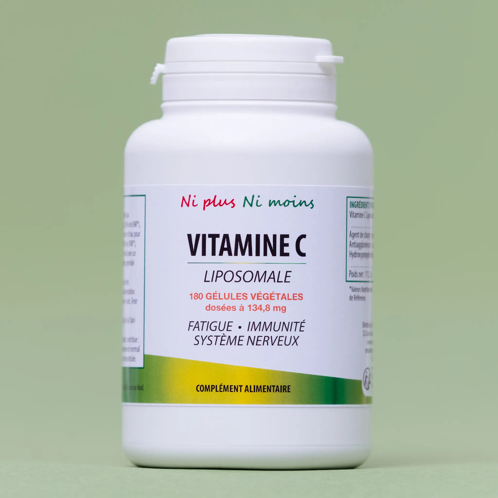 Vitamine C Liposomale - 180 gélules à 134,8mg